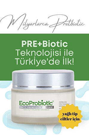 Pro Cilt Bakım Kremi Onarıcı Sıkılaştırıcı Sivilce Karşıtı Etki Yağlı Cilt Tipi 50 ml