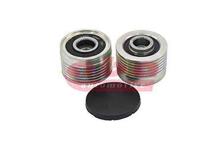 Aba 25100039 Alternatör Kasnağı Rulmanlı P806 P807 Expert Evasıon C8 Jumpy Suzıkı Vıtara Dw10Ated4 2.0Hdı 16V P206 P307 P406 Partner II Scudo II Expert II Jumpy II Berlıngo II C5 2.0Hdı Jeep Cherokee 2.5 2.8 Crd 4Wd Dodge Caravan 3.8 3.3 Turbo Awd