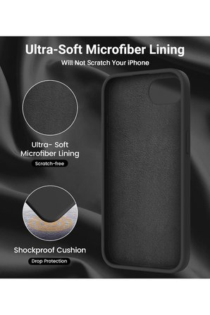 Abatech iPhone 16E Siyah Lansman Kılıf