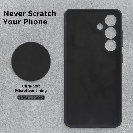 Abatech Samsung S24 Siyah Lansman Kılıf