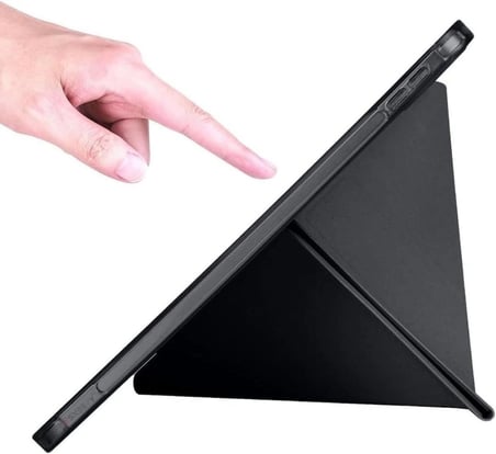 Abatech iPad 11.nesil A16 11INÇ/10.NESIL 10.9 Inç Ile Uyumlu Kalemlikli, Uyku Modlu, Mıknatıslı, Üçgen Standlı, Darbeye Dayanıklı Kaplama Akıllı Kılıf