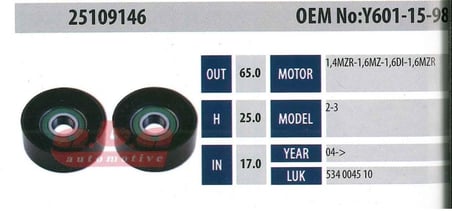 ABA 25109146 Gergi Rulmanı