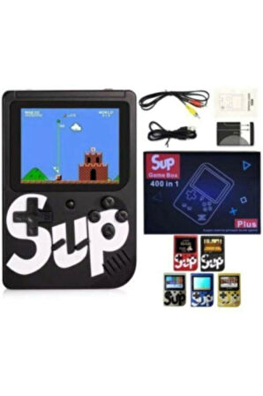 Sup Atari Retro 400 Nostalji Oyunlu Mini Ateri Gameboy - Gamebox - Taşınabilir 2 Oyunculu