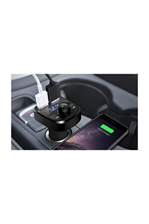  Car X8 Araç Fm Transmitter 5.0 Bluetooth Araç Kiti Usb Mp3 Sd Kart Girişli