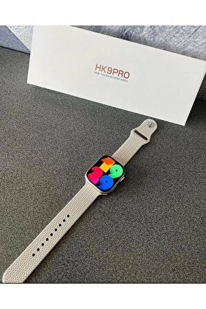 A15S OPPO - A55 OPPO UYUMLU SMART WATCH HK9 PRO AMOLED EKRAN AKILLI SAAT