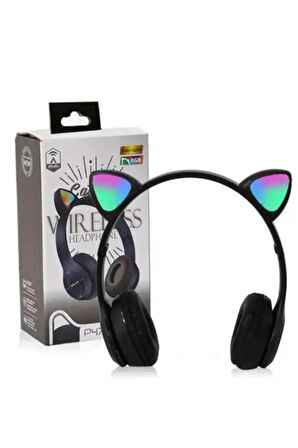 A22 SAMSUNG - SAMSUNG A23 UYUMLU P47M SİYAH KABLOSUZ BLUETOOTH KULAKLIK