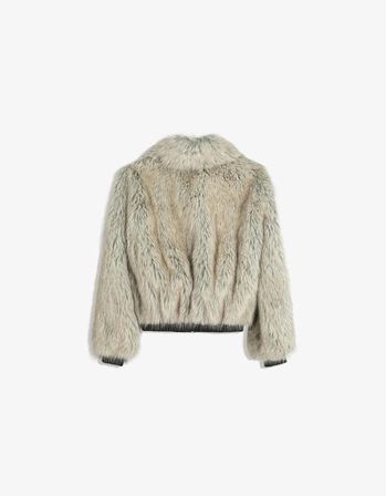 ALLBUCKS BERSHKA SUNİ KÜRK FERMUARLI CEKET MONT ABBRS3778