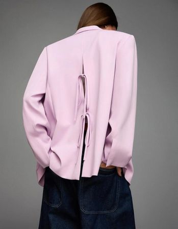 ALLBUCKS BERSHKA OVERSİZE SIRTI BAĞCIKLI BLAZER CEKET ABBRS3786