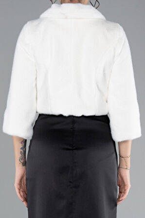 Kürk Görünümlü Abiye Etol ABC002