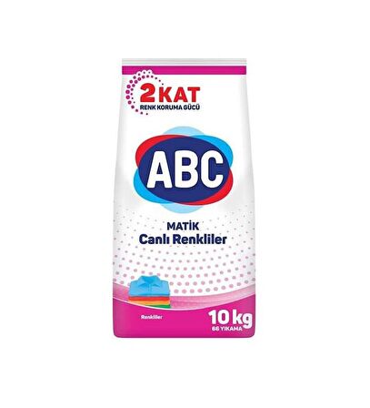 ABC Matik Renkli Toz Deterjan 10 kg