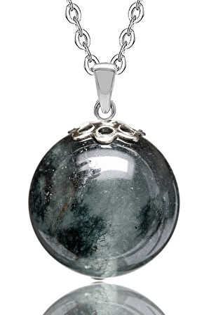 Sertifikalı Florit Taşı Doğal Taş Kolye