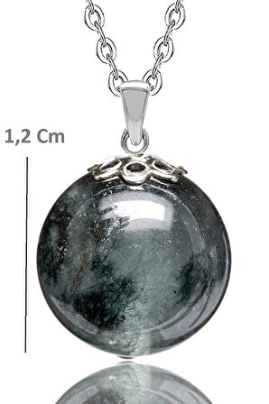 Sertifikalı Florit Taşı Doğal Taş Kolye