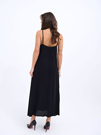JANES 6250 ELBİSE-SİYAH
