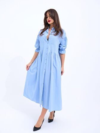 JANES 5865 ELBİSE-MAVİ