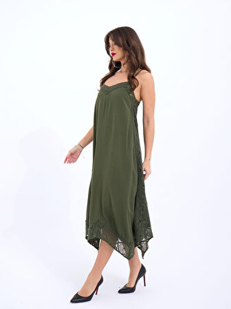 JANES 7108 ELBİSE-HAKİ