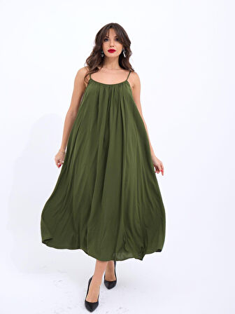 JANES 7296 ELBİSE-HAKİ