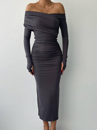 JANES Newry Uzun Elbise