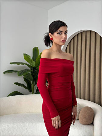 JANES Dakota Drapeli Elbise