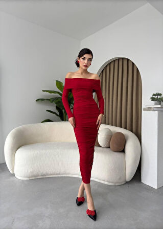 JANES Dakota Drapeli Elbise