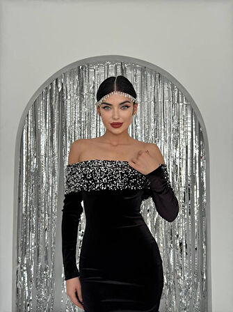 JANES Fira Straplez Elbise