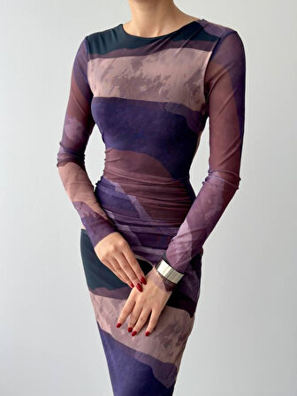 JANES Pella Tül Elbise