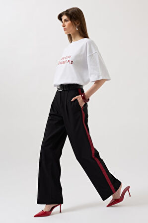 JANES Şerit Detay Palazzo Pantolon