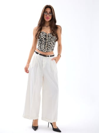 JANES 7396 PANTOLON-EKRU