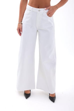 JANES 7471 PANTOLON-BEYAZ