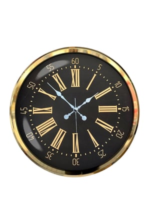 Prime Aurea Gold 52 Cm Metal Duvar Saati iegxx