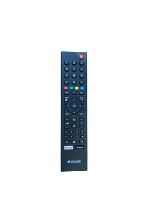 Arçelik Altus Grundig Smart Lcd Led Tv Televizyon Kumandası Netflix Tuşlu Kumanda 7295 Abgn7