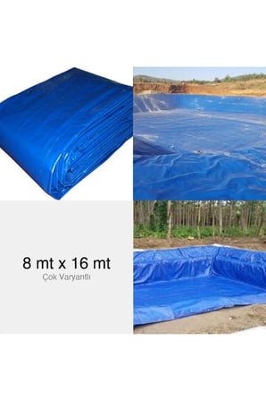 8x14 Su Geçirmez Pvc Ebatlı Branda 8M