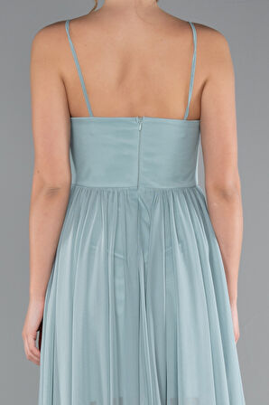 Askılı Kısa Mezuniyet Elbisesi ABK2365