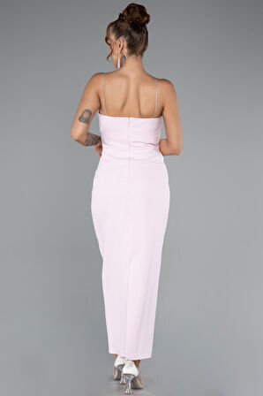 Askılı Midi Davet Elbisesi ABK2384