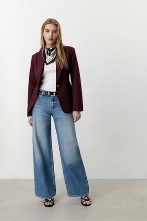 ALLBUCKS Lefties Vücuda Oturan Blazer Ceket ABLFT00009