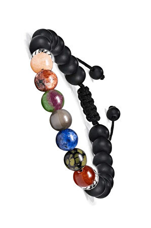 Annelik Bilekliği Kalsit Mercan Yeşim Akik Lapis Oniks Doğal Taş Bileklik