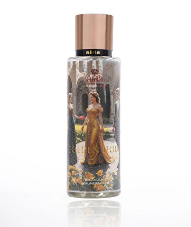 Alda Perfume Golden Hour Çiçeksi- Şekerli Vücut Spreyi & Parfümü Unisex 250 ml
