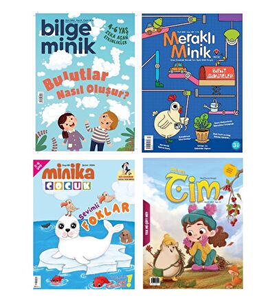 3-6 Yaş Çocuk Dergisi Yıllık Abonelik Paketi