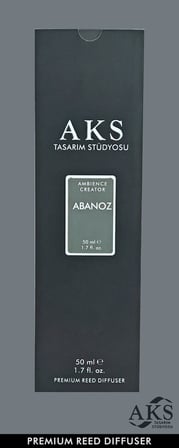 AKS - ABANOZ REED DIFFUSER / ODA KOKUSU (50 ML) - Alkolsüz özel formül