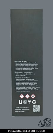 AKS - ABANOZ REED DIFFUSER / ODA KOKUSU (50 ML) - Alkolsüz özel formül