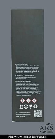 AKS - ABANOZ REED DIFFUSER / ODA KOKUSU (50 ML) - Alkolsüz özel formül