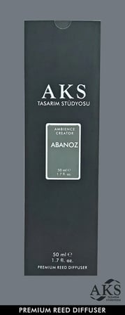AKS - ABANOZ REED DIFFUSER / ODA KOKUSU (50 ML) - Alkolsüz özel formül