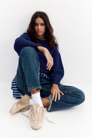 ALLBUCKS Pull & Bear Kumaş Spor Ayakkabı Sneaker ABPNB00030