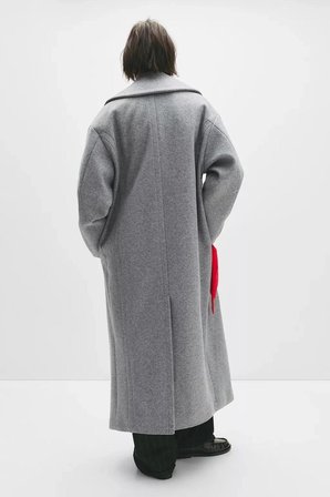 ALLBUCKS PULL & BEAR YUMUŞAK KUMAŞ UZUN KABAN ABPNB3758