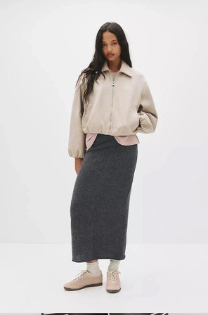 ALLBUCKS PULL & BEAR KUMAŞ BOMBER CEKET MONT ABPNB3766