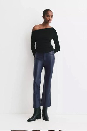 ALLBUCKS PULL & BEAR SUNİ DERİ ÇAN PANTOLON ABPNB3772