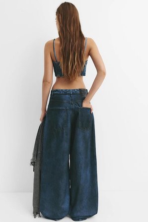 Allbucks Pull & Bear Süper Bol Kaplamalı Jean ABPNB3806
