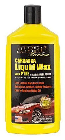 Abro LW-900 Carnauba Sıvı Pasta Cila - 473 ml