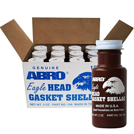 Abro Shellac Fırçalı Conta Sabitleyici ve Sızdırmazlık Verniği 59 ml
