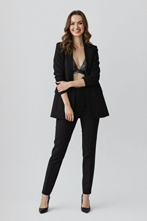 Gri Siyah İp Ayarlanabilir Askılı Üçgen Sırtı Lastikli Parlak Metalik Büstiyer Bralette