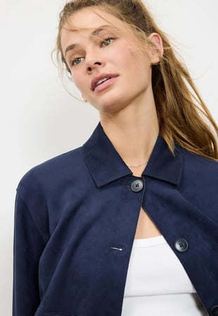 ALLBUCKS Stradivarious Cepli Suni Süet Ceket ABSTR00016